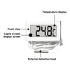 Digital LCD Display Thermometer Hygrometer with Probe Household Digital Thermometer Suitable for Fish Tank Hydroponics