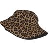 Funny Leopard Animal Print Bucket Hat For Women Men Sun Hats Beach Fishing Cap Unisex Travel Outdoor Caps