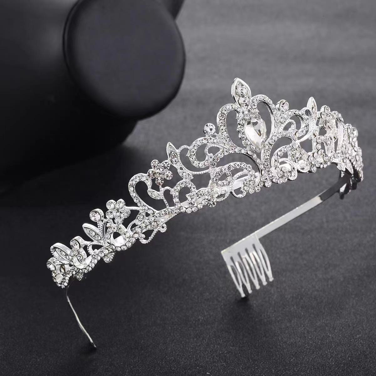 Элегантный свадебный венец — фото 3