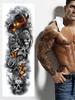 Men Arm  Temporary S Sticker Fake Tatoo Hot 3D Art Waterproof