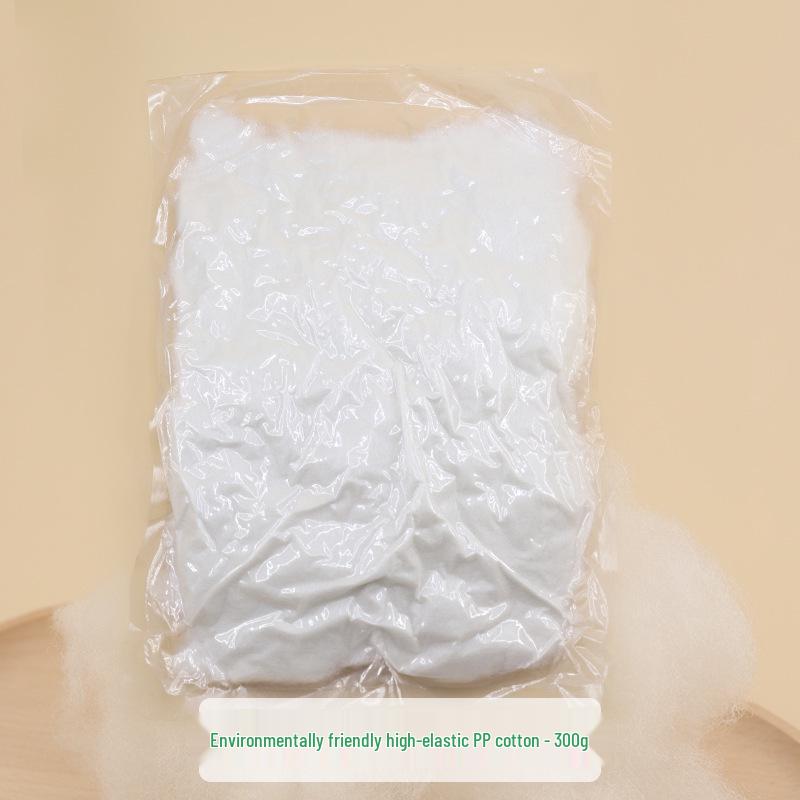High Elastic PP Cotton Handmade Doll Figurines, Pillow Inserts, Cushion Filling, Fluffy Fiber, Silk Cotton.