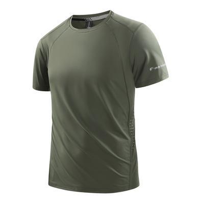 Short Sleeve Men's Casual T-Shirt Breathable Loose Men's T-shirt Plus Size Large Size Outdoor 
