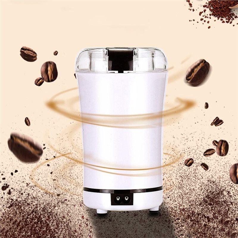 AB34-Electric Coffee Grinder, 150W Powerful Motor, Superfine Grinding, One Touch Operation, Compact Design, Black US Plug