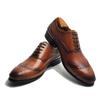 Fashion New Formal Oxfords Leather Shoes For Mens Top Layer Cowhide Leather Formal Business Party Fashion Handmade Shoes High Quality