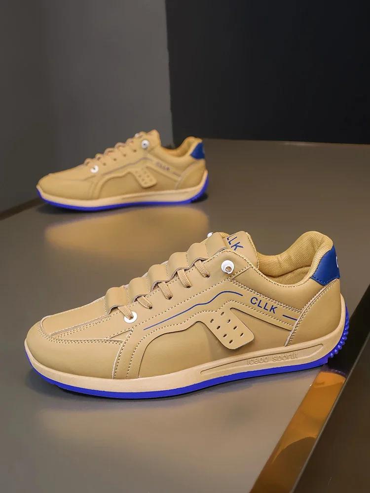 

Autumn 2026 New Breathable Men Shoes Male Flat Shoe High Quality Men s Sneakers Leather Casual Shoes Sneakers Women 39 хакі