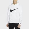 Nike Sportswear Swoosh All Over Print White Fleece Hoodie Unisex DA0111-100