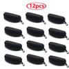 12Pack Portable Zipper Carabiner Sunglasses Protector Box Hard Eye Glasses Case Glasses Case Eyewear Accessories With Hook