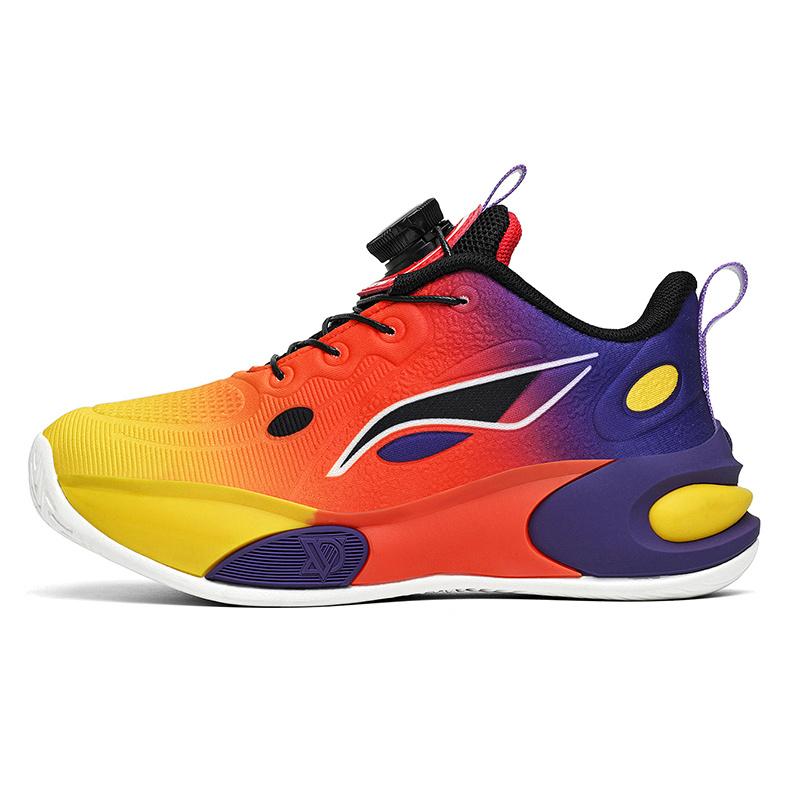 Fashion Designer Basketball Shoes Kids Trainers Lightweight Breathable Boys Basketball Sneakers Non-slip Children's Sports Shoes