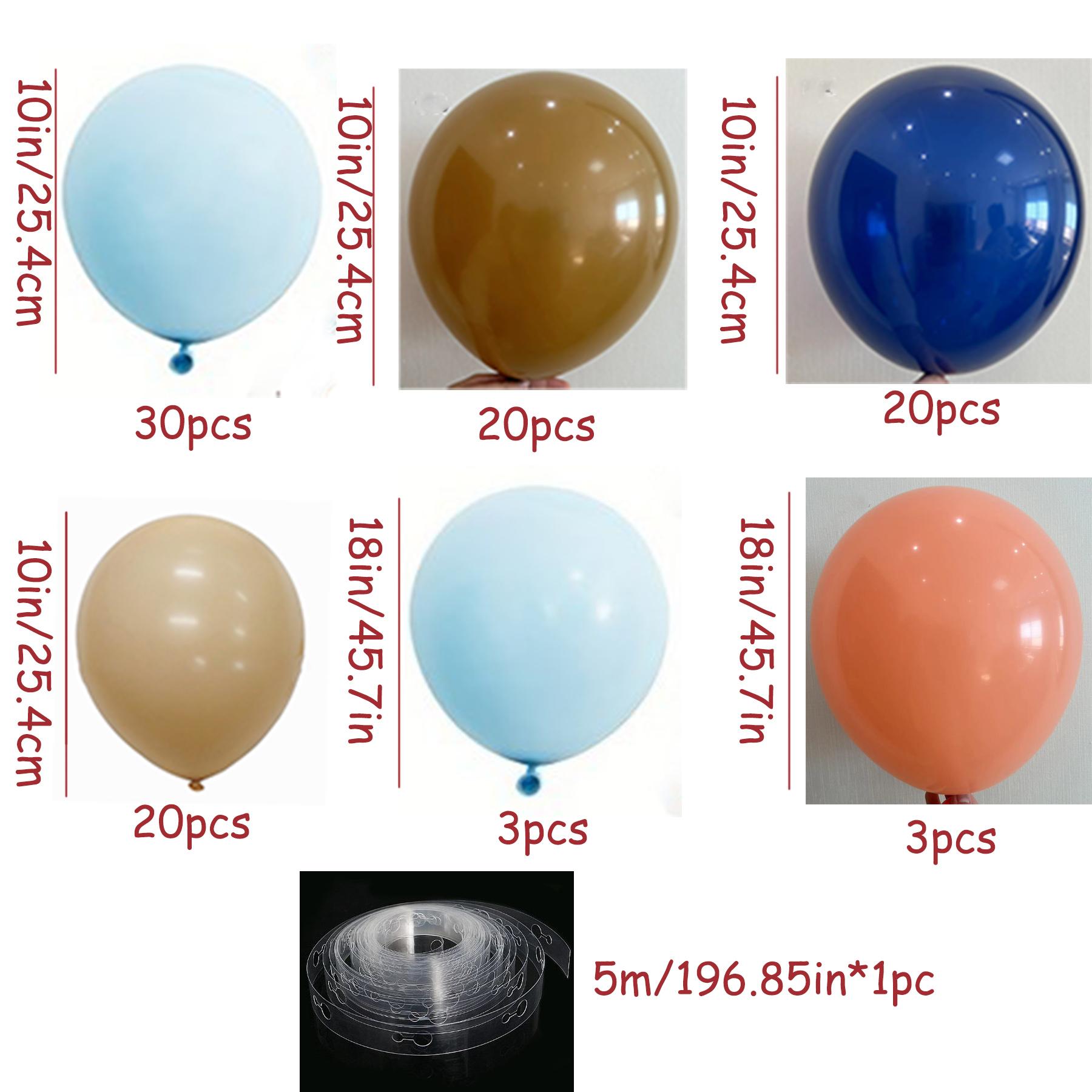 

97 шт. синие богемные воздушные шары 18 дюймов, латексные воздушные шары, украшения для вечеринок, воздушные шары, украшение комнаты, украшение для дня рождения, тематическая вечеринка