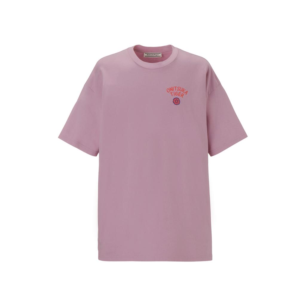 ONITSUKA TIGER Printed Loose Comfortable Short Sleeve T-Shirt Unisex Tops 2183B561_500