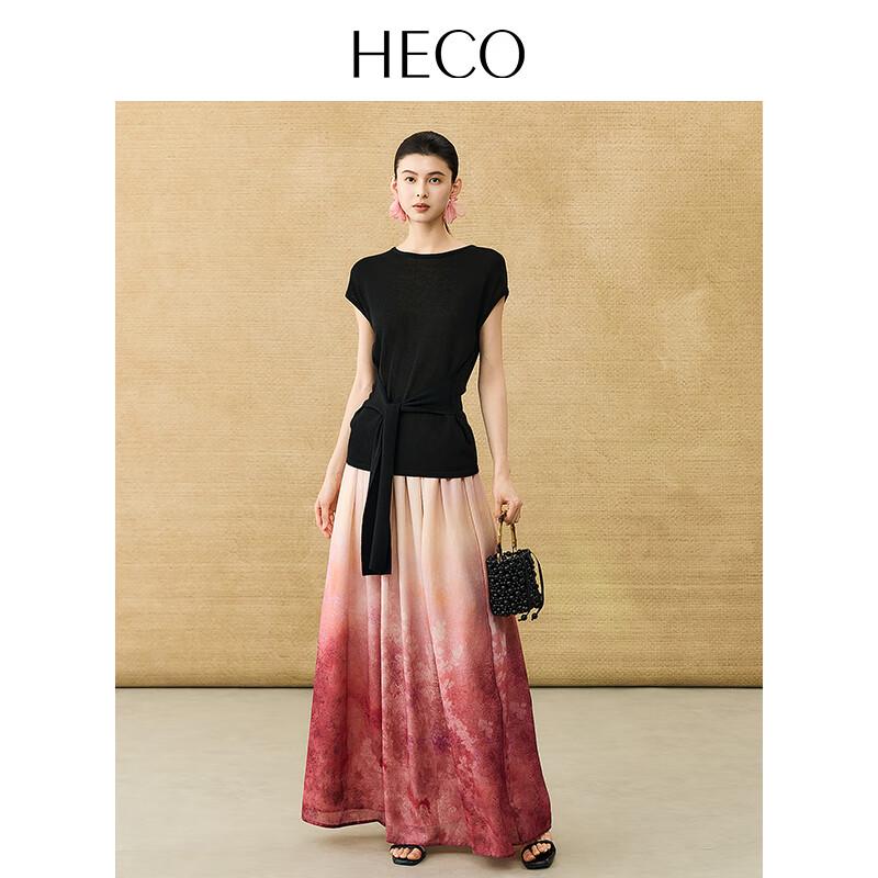 Heco Women's New Chinese Style Knit T-shirt