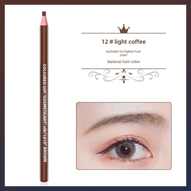 Hens 1818 Waterproof & Sweat-Proof Eyebrow Pencil with Tear-Off Powder