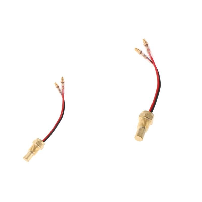 Universal Car Water Temp Gauge Sensor Digital Voltmeter Kit 21mm Plug for Vehicle Temperature Monitoring System