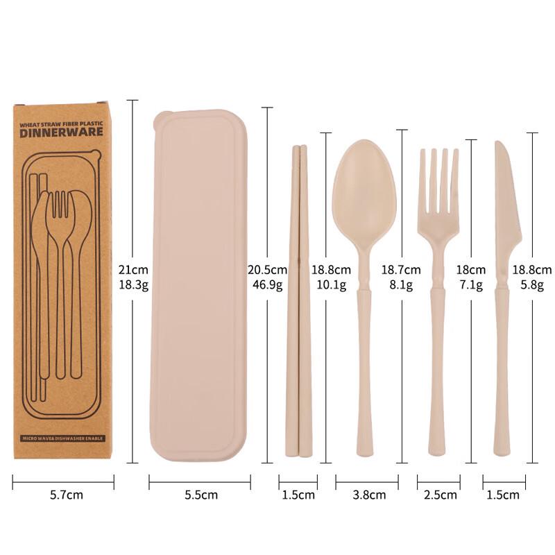 Portable Kids Tableware Set