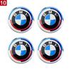 New Hots E60 4PCS 56MM 60MM 65MM Car Hub Cap Sticker Wheel Center Cover Decal Decoration Auto Modification Accessorie For M