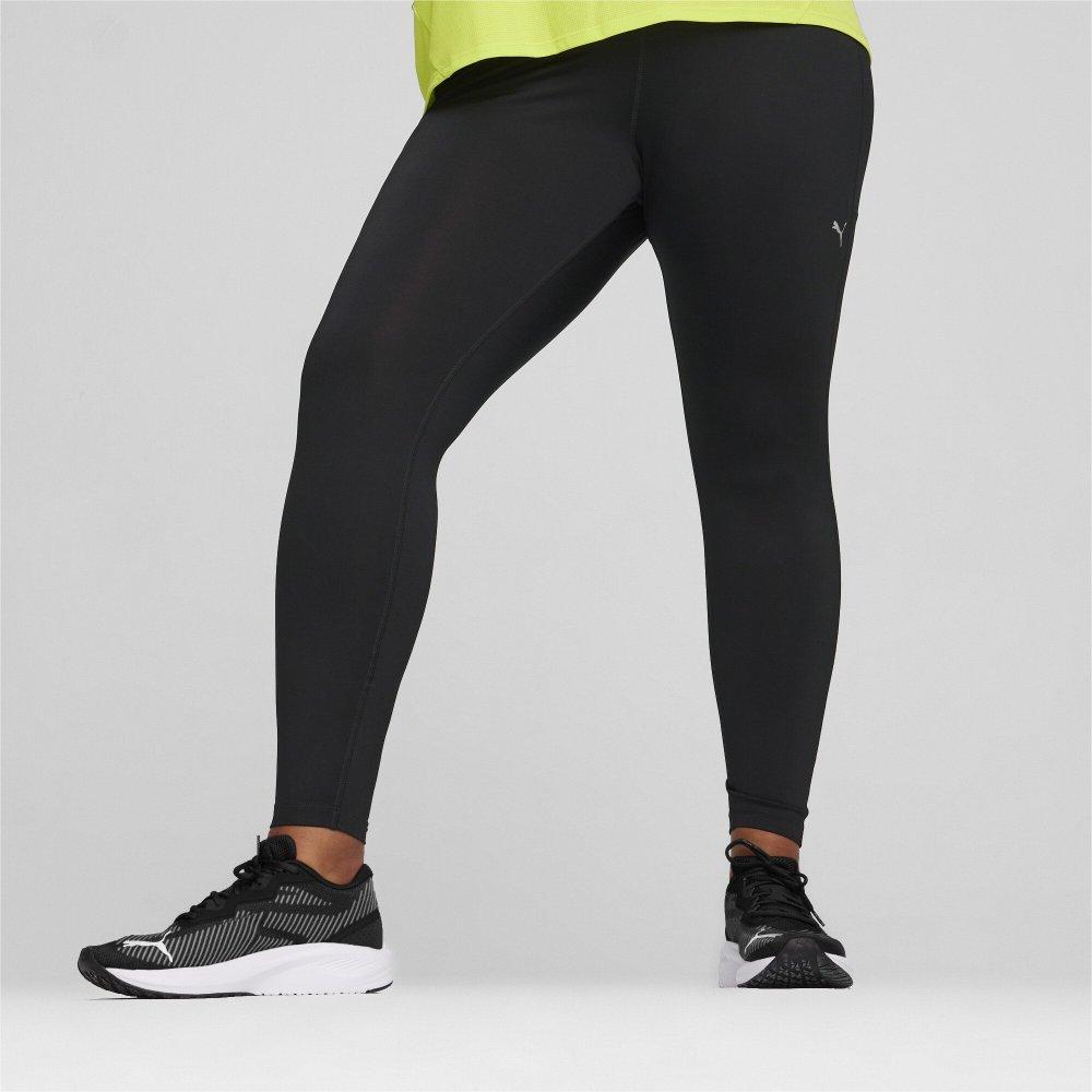 Puma Run Favorites Velocity Fl Tight Solid Color High Waist Slim Fit Sports Long Pants Women bottoms Black 525430-01