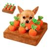 Karotten Schnüffelteppich für Hunde Katzen Puzzle Spielzeug mit Karotten für Kleine Mittelgroße Große Interaktives Haustier Stressabbau Hunde Kauspielzeug