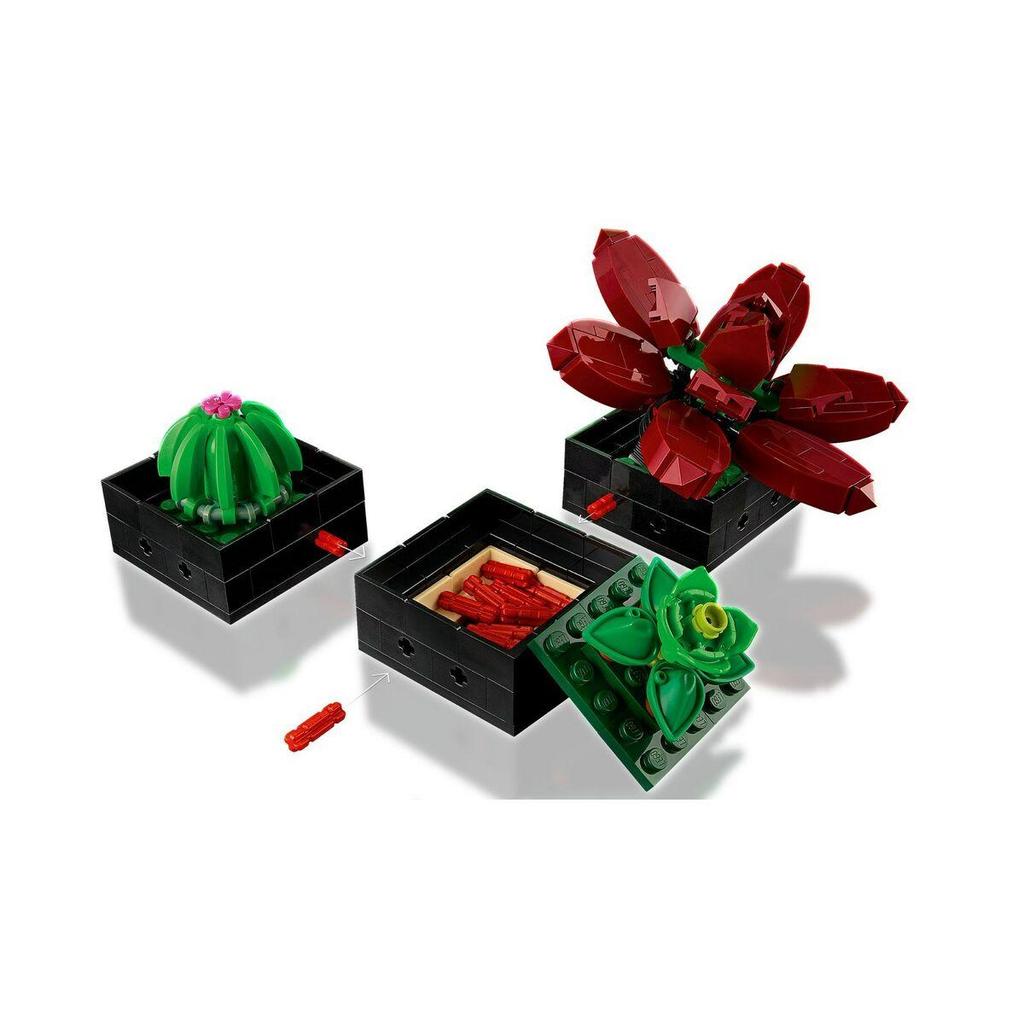 LEGO Les Succulentes Model Building Kit 771 pieces multi-colore
