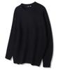 POLYGRAM Side Slit Raglan Round Knit - 4 Colors