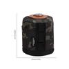 Outdoor Camping Picknick Kassettenkocher Aufbewahrungstasche Gaskartusche Schutzhülle Camo Tragbar Luftflasche Hülle Aufbewahrungstasche