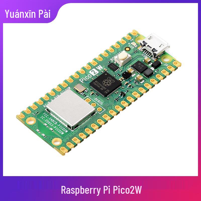 Raspberry Pi Pico W 2: Dual-Core RP2350, WiFi 4, Bluetooth 5.2 Development Board