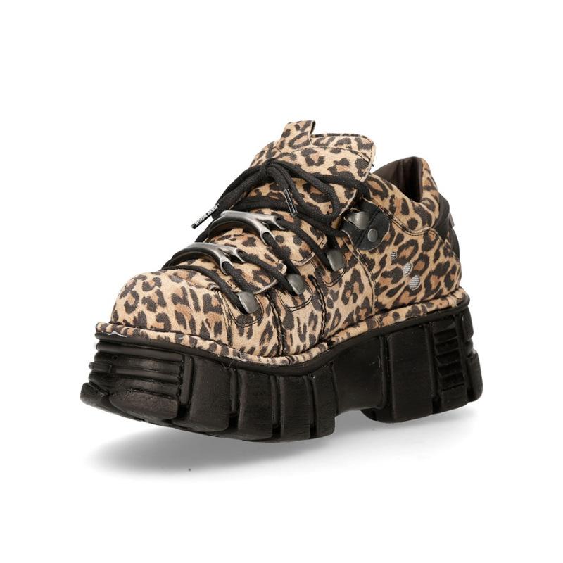 Fashion Wild & Stylish! Leopard - Print Chunky Platform Sneakers