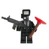 Skibidi Toilette TV-Mann Lautsprechermann Kamera-Mann Bauklötze Set, Actionfigur Modell, Kreative Bausteine, Geschenk für Jungen Kinder