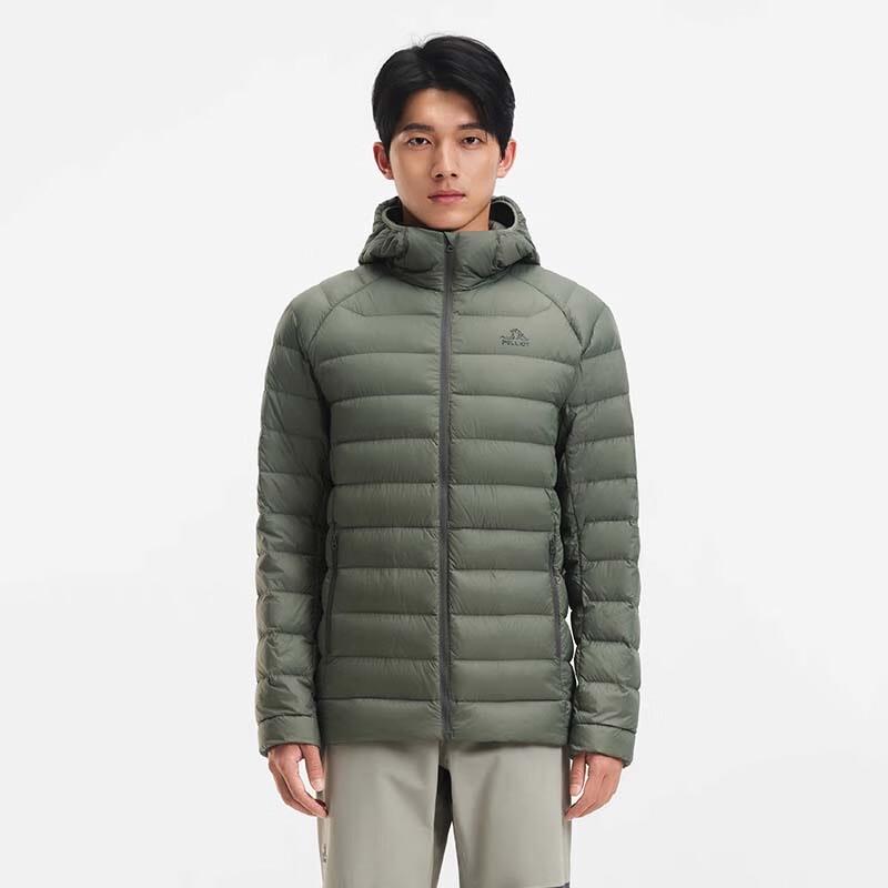 

Pelliot Men s Lightweight Outdoor Ribbed Down Jacket XL