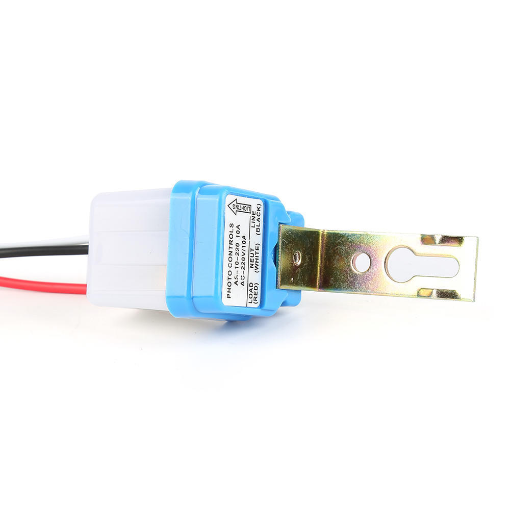 220V 10A Otomatik Açma Kapama Otomatik Sokak Lambası Kontrol Sensörü Açma Kapama