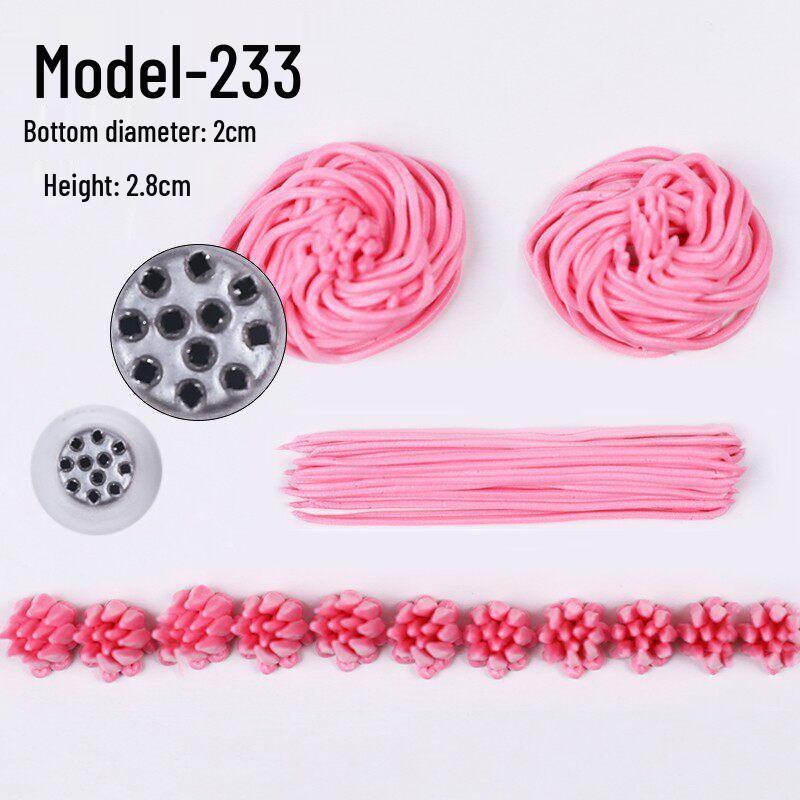 Qiwei Stainless Steel Pastry Nozzle Set