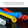 2M Scooter Spirals Tube Cable Protector Brake Line Spirals Tube Wraps Scooter Brake Cable Housing Protector Cable Covers