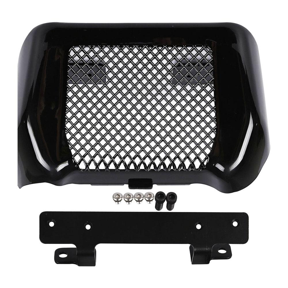 Motorcycle Oil Cooler Cover With Bracket Chrome For Harley Touring Road King Road Street Glide 2017 2018