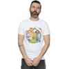 Disney Mens The Muppets Group Circle T-Shirt
