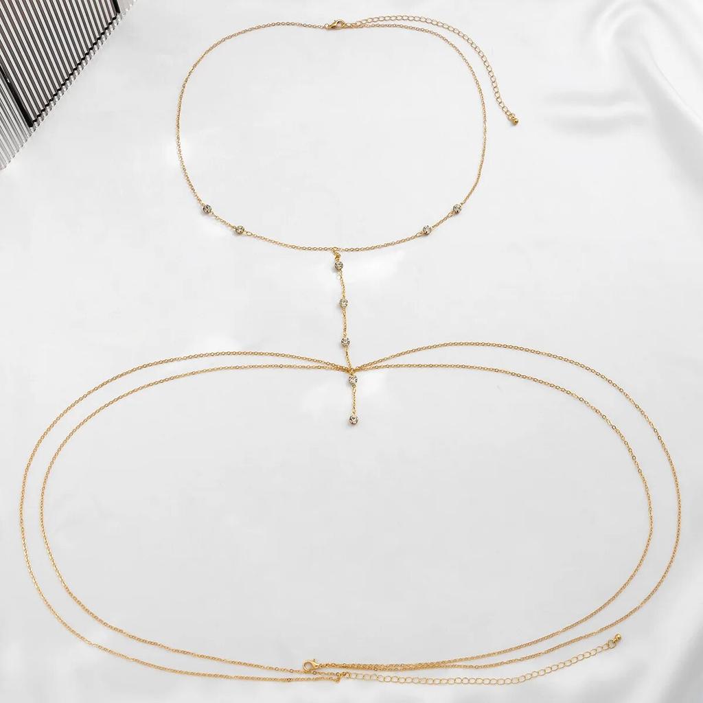 Hot Sexy Quaste Brust Kette Mode Körperschmuck für Frauen Mädchen Bohomia Sommer Strand Urlaub Bikini Dect Kreuz Bauch Taille Kette