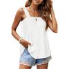 GMXIA Spring and Summer Pit Elastic Solid Color Halter Vest Top for Women's Wear