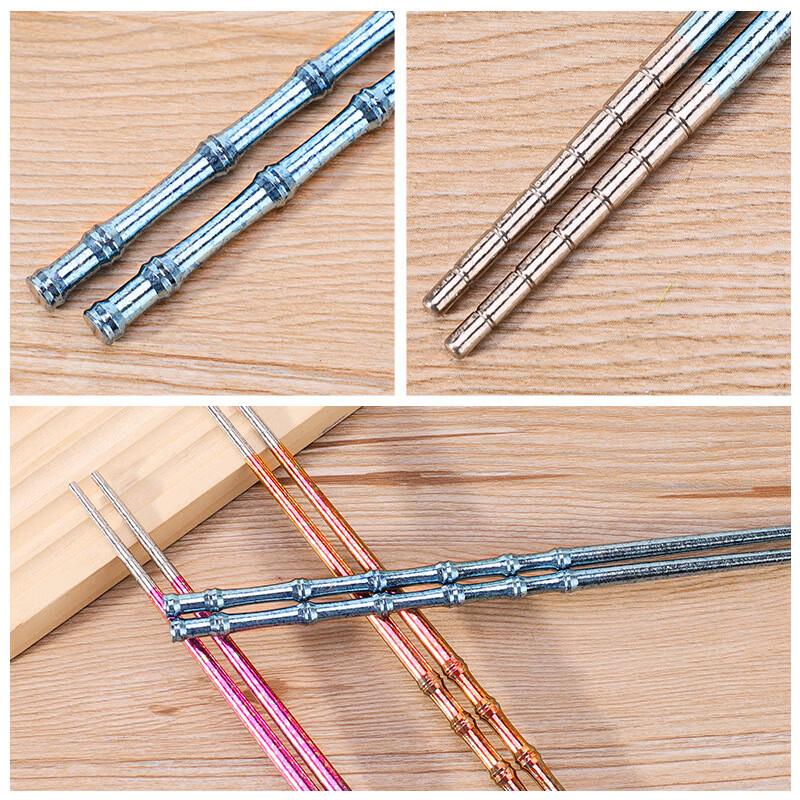 Pure Titanium Bamboo Joint Chopsticks