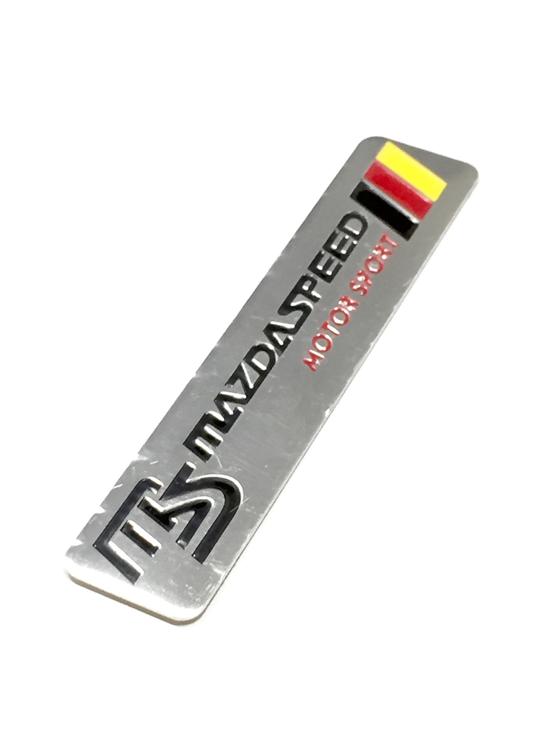 

Mazda Speed MS эмблема табличка наклейка металл серебряный