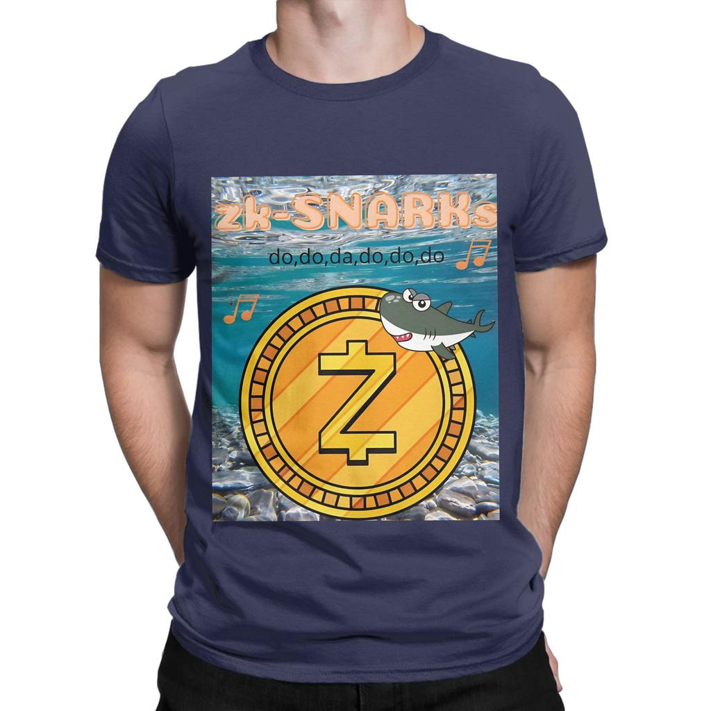 Zcash ZEC zk SNARKs protocol Funny Graphic 100 Cotton TShirt Zcash ZEC Tops Tees For Unisex