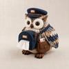 huaqianguhh DIY Tissue Box Cover Kit, Owl Shape, Soft Textures Patchwork Sewing Handmade for Handicraft Enthusiast Beginners