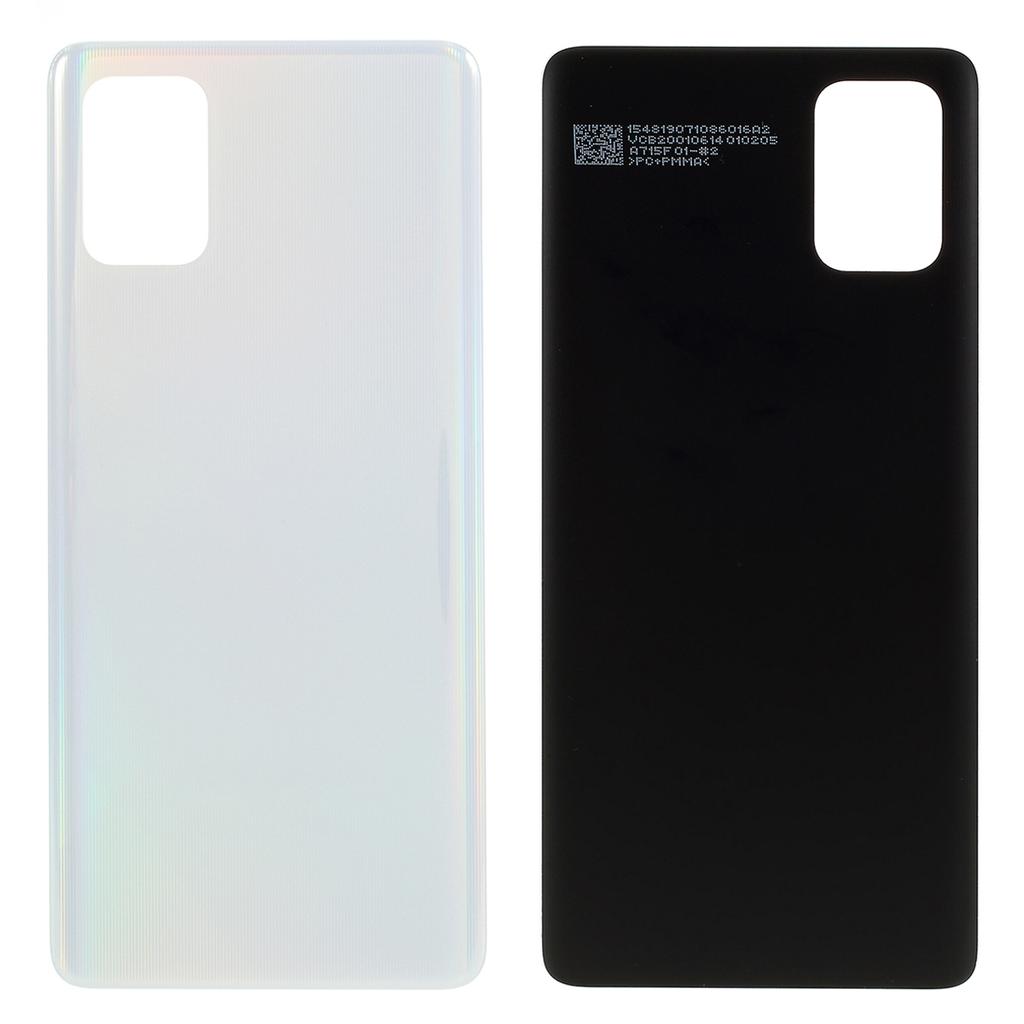 Für Samsung Galaxy A71 4G SM-A715 Rückseitige Batteriegehäuseabdeckung Ersatzteil (Ohne Logo)