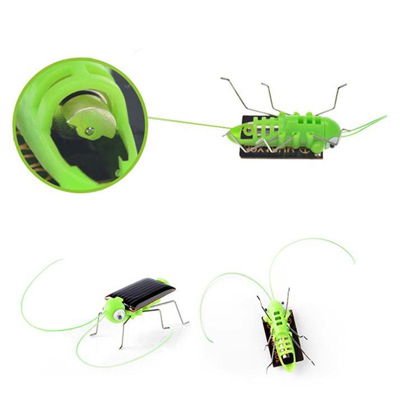 لعبة الجراد الشمسي أحجية هدية مختارة للأطفال محاكاة حشرة هدية أولاد وبنات تعليم العلوم لعبة متحركة مضحكة طفل