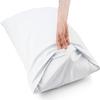 10 Pcs 100% Cotton White Color Bed Pillow Cover, Envelope Closure Pillow Case, Pillow Cover, Super Soft