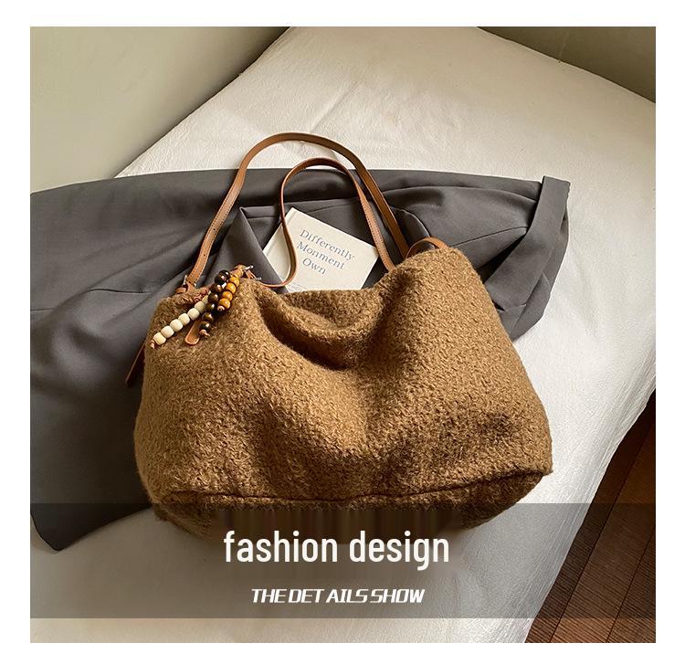 Women's 2025 Versatile Large Tote Bag - Autumn/Winter Single Shoulder Handbag