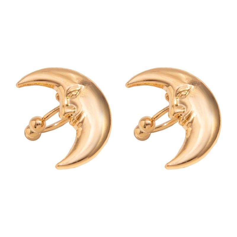 

Starfish Ear Cuff Flower Women Jewelry Sun Comfortable Ear Clip Moon Ear Jewelry Party Ear Clip Casual Ear Accessory