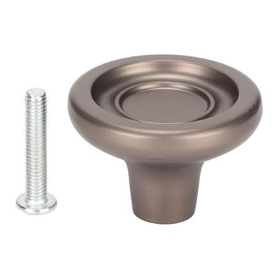 Round Handle Zinc Alloy Corrosion Resistant Modern Simple Design Small Knob for Drawers Cabinets Bookcases