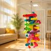 Eco-Friendly Bird Chew Toy Natural Wood Bird Parrot Toy Durable Parrot Chew Toy  For Cockatoo