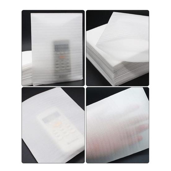 20Pcs Foam Pouches Cushion Foam Pouch for Moving And Storing Dish Packing Foam Wrap Sheet for Cup Glasses Dishes Fragile Items