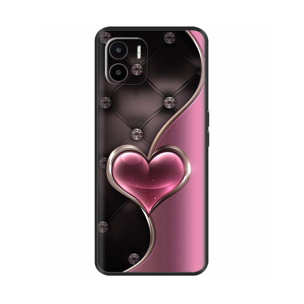 Für Redmi A1 Hülle Für Redmi A2 Niedliche Cartoon Weiche Silikonhülle Für Redmi A2+ Plus Hülle Für Xiaomi RedmiA1 Plus Schutz Coque
