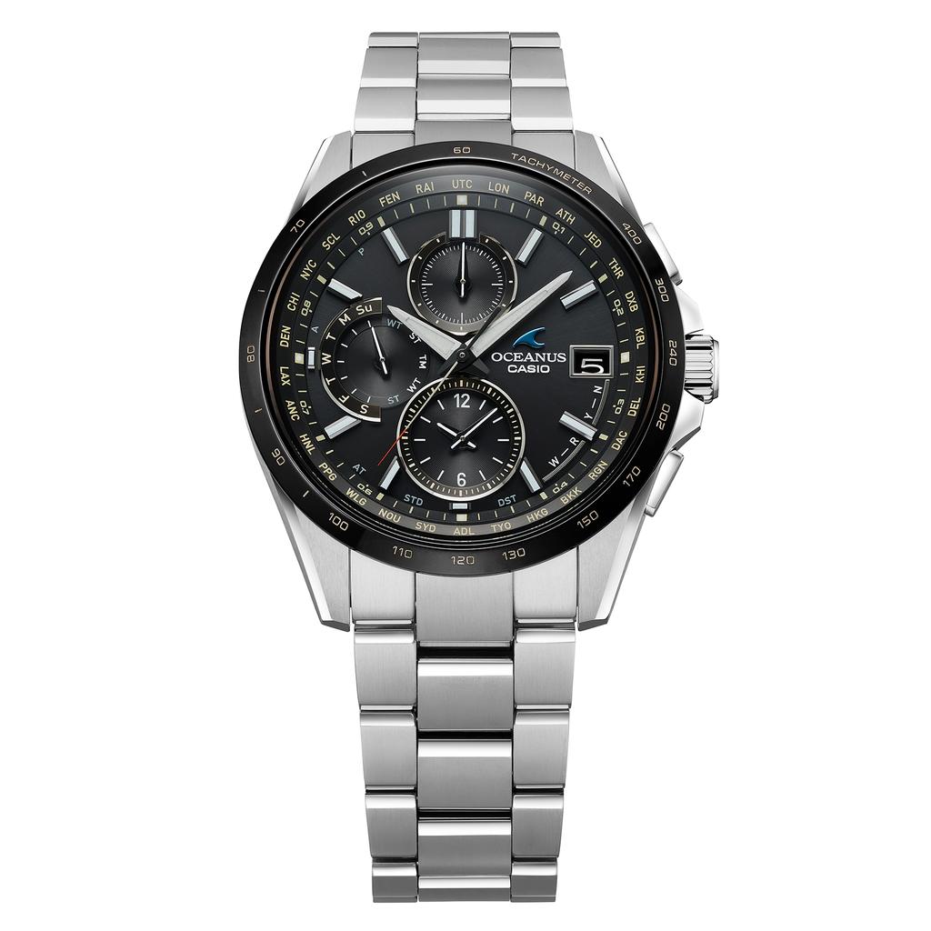 Casio Men's 100M Water Resistant Analog Quartz Watch OCW-T2600J-1A