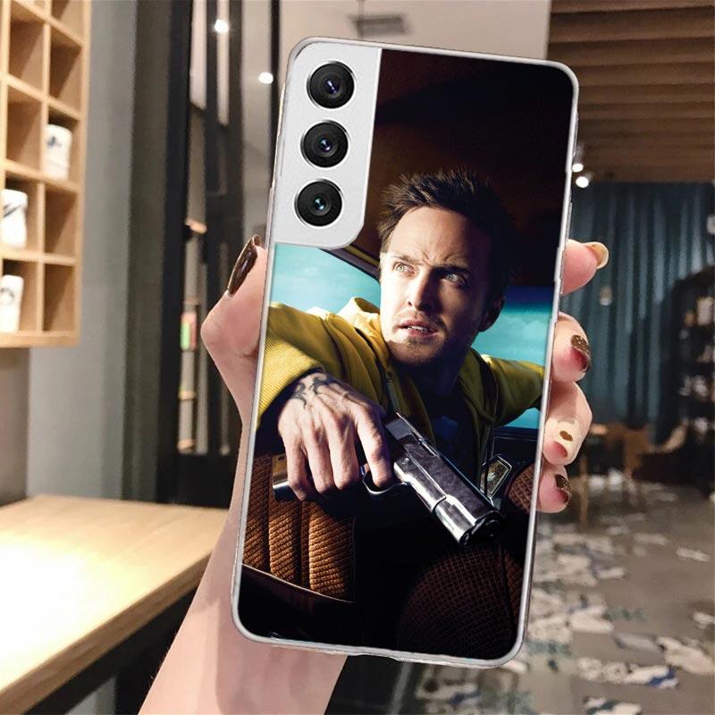 Breaking Bad TV Soft Phone Case For Samsung Galaxy S24 S23 S22 S25 Ultra S21 Plus S20 FE S10 + S25 Edge Pattern Capa Galaxy S24